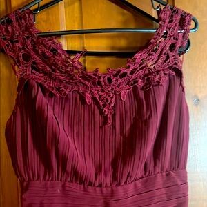 Chiffon Bridesmaid A Line Evening Dress Sleeveless Formal Wedding Guest Dresses